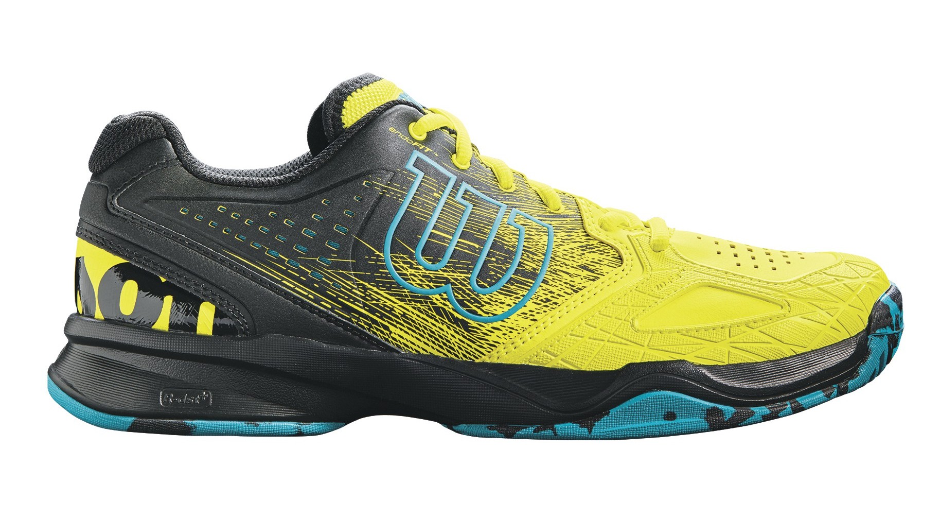 Wilson Comp Yellow/Black Tennis-Men Wilson Comp Yellow/Black Tennis-Men